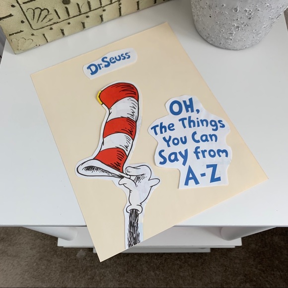 Dr. Seuss / Cat in the Hat Handmade 8x10 Collage - Picture 4 of 12